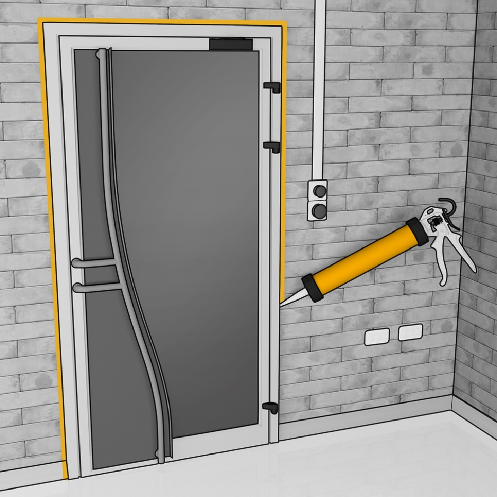 Sellador Acrílico Resistente al Fuego Sikacryl®-620 Fire x 300 ml