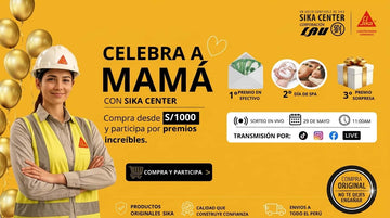 Gran Sorteo por el Mes de la Madre: Compra tus productos Sika originales y llévate grandes premios