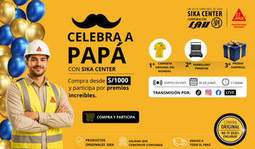 Gran Sorteo del Día del Padre 2026 en Sika Center Corporación Lau