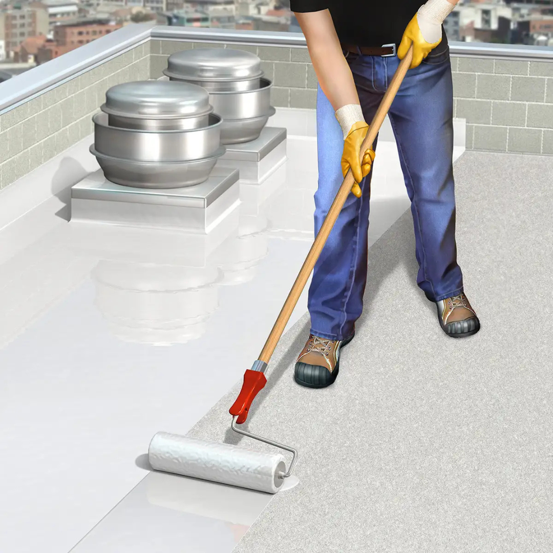 Membrana Impermeabilizante Sikafill® Techo-5 Fibra Gris x 4L