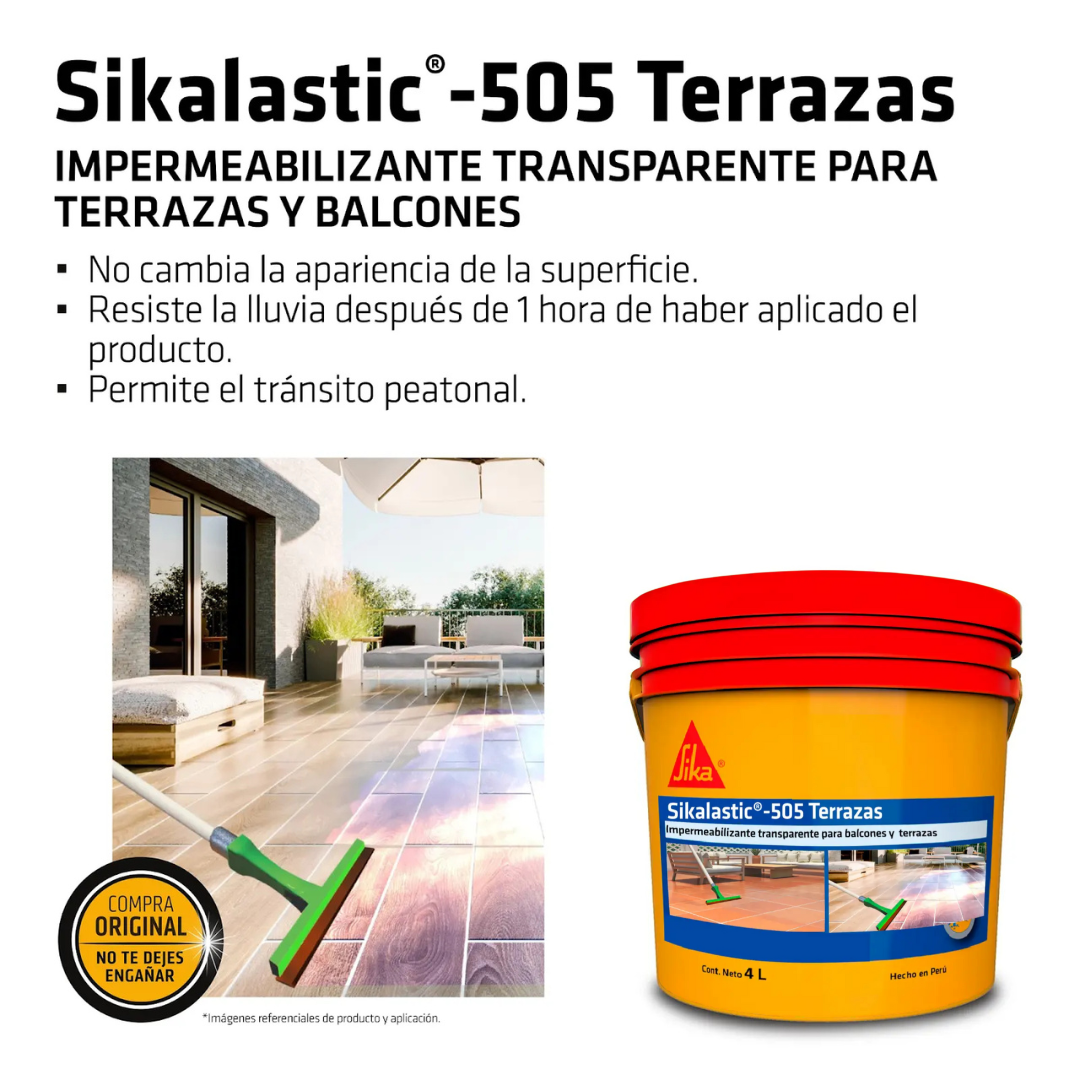 Membrana Impermeabilizante Sikafill® Techo-5 Fibra Gris x 20L