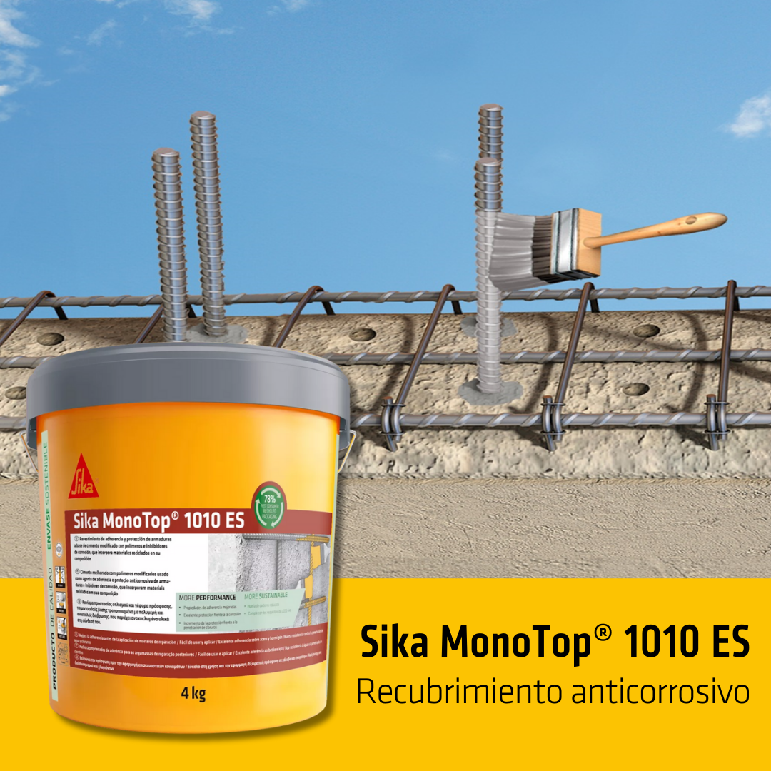 Recubrimiento Anticorrosivo Sika MonoTop®-1010 ES