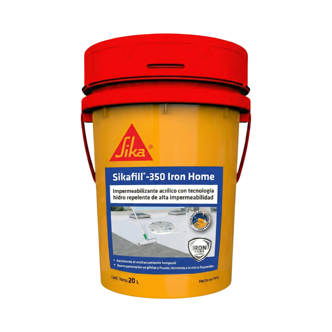 Membrana Líquida Impermeable SikaFill®-350 Iron Home x 20L Gris