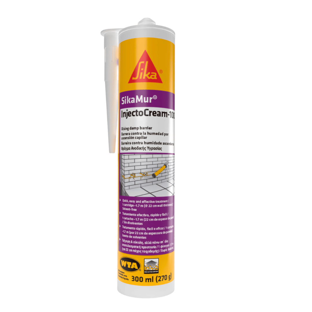 Barrera antihumedad ascendente SikaMur® InjectoCream-100 x 300ml