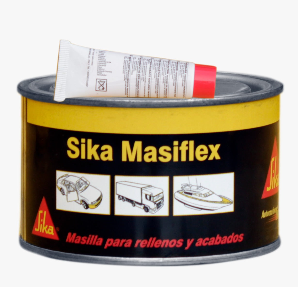 Masilla para rellenos y acabados para autos Sika Masiflex x 600 gr