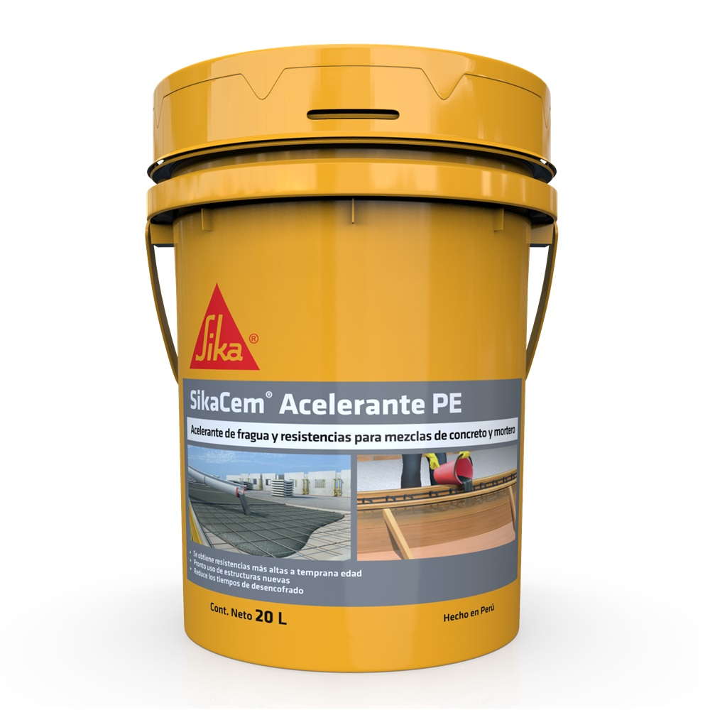Acelerante de Fragua SikaCem® Acelerante PE x 20L
