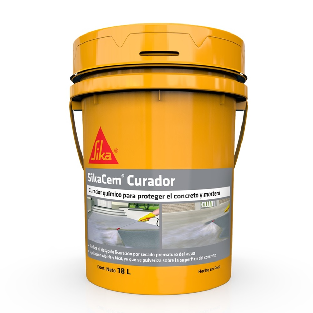 Curador de Concreto y Mortero SikaCem® Curador x 18L