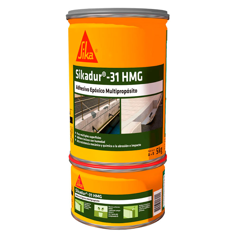 Adhesivo Epóxico para Anclajes Sikadur®-31 Hi-Mod Gel x 5Kg