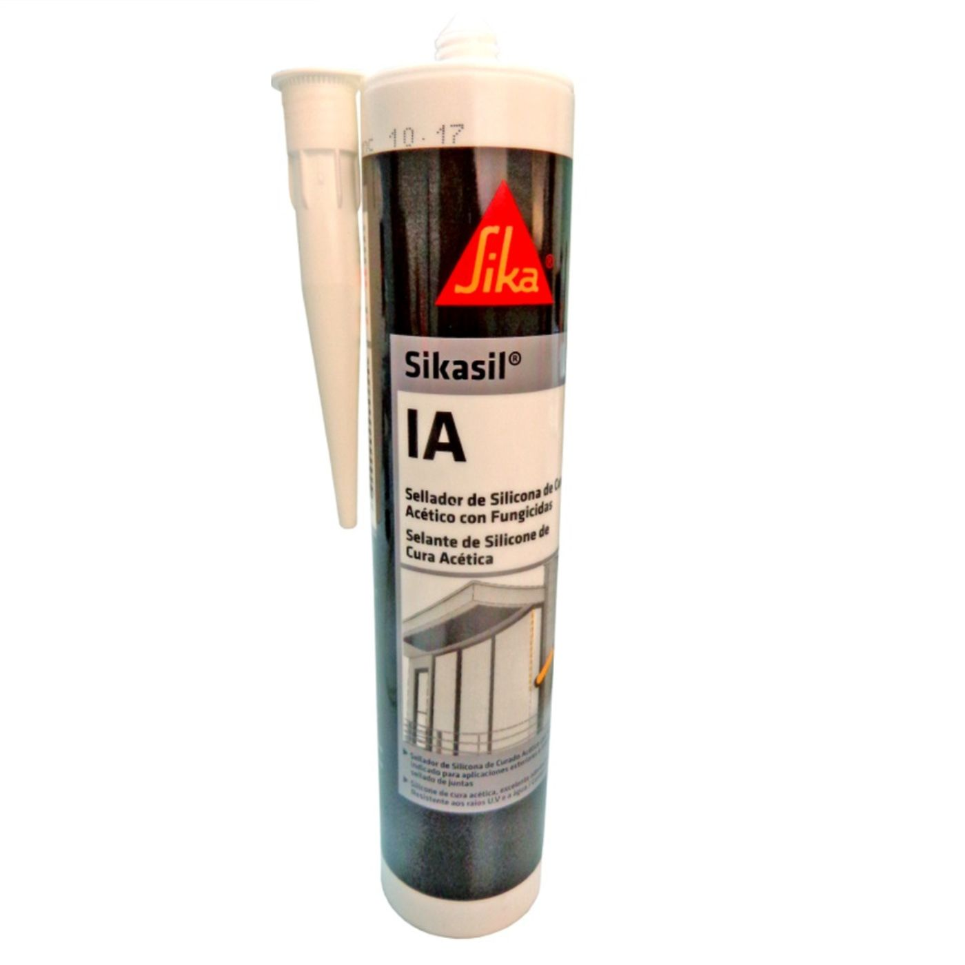 Silicona Acética Antihongos Sikasil IA x 280 ml