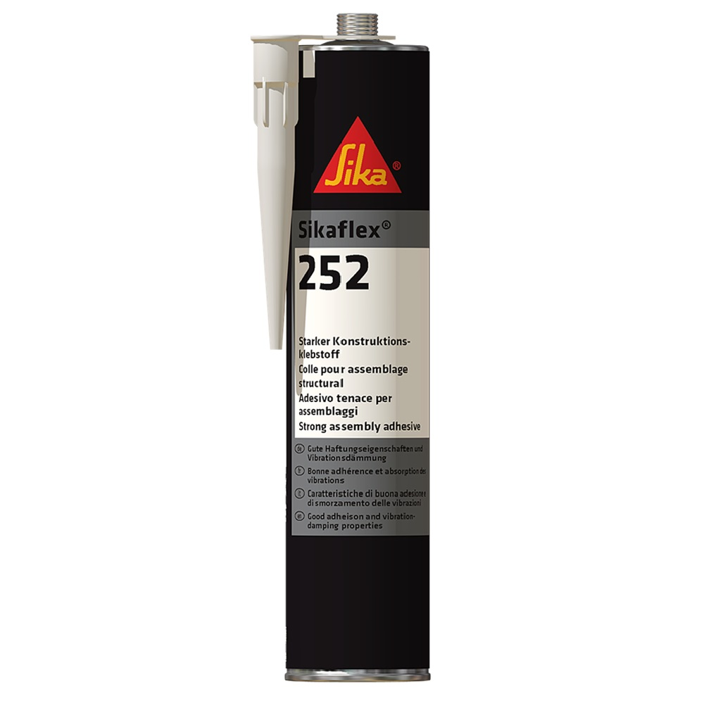 Adhesivo Estructural Elástico para Autos Sikaflex®-252 x 300 ml