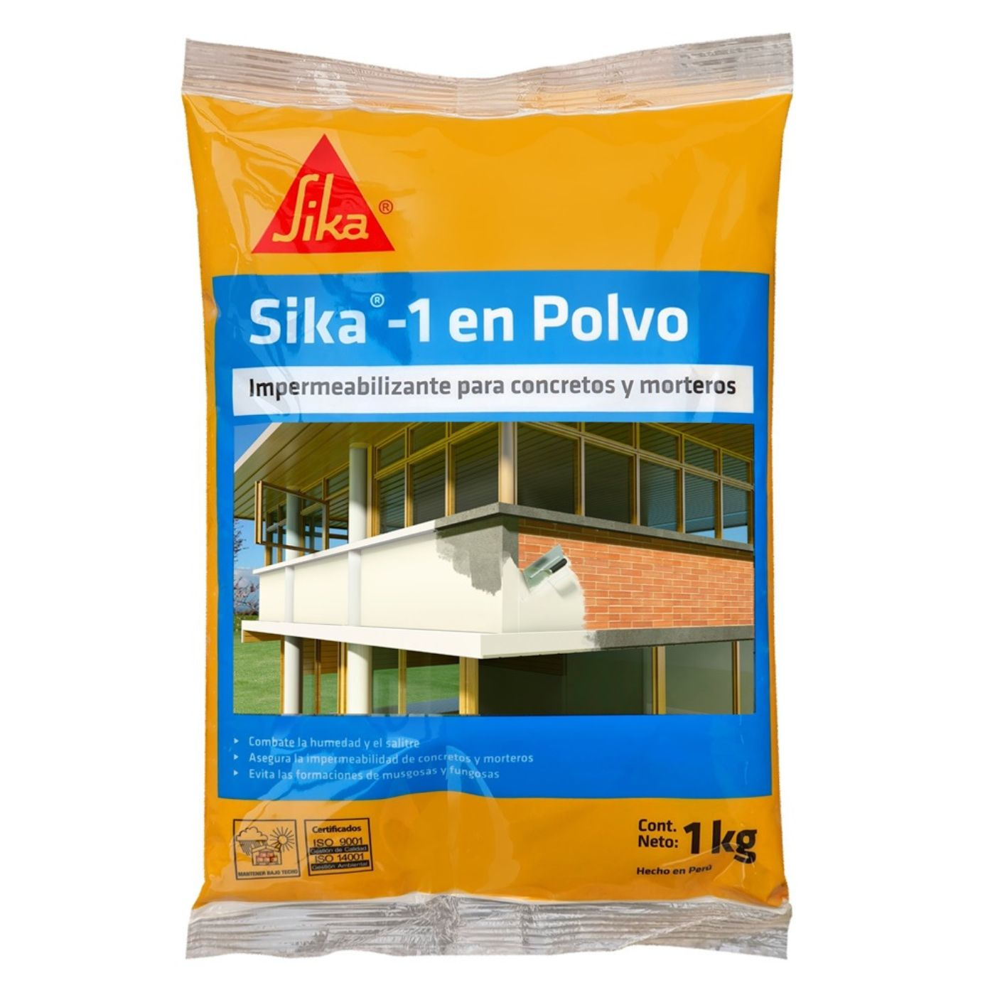 Aditivo Impermeabilizante para concreto Sika®-1 Polvo x 1 Kg