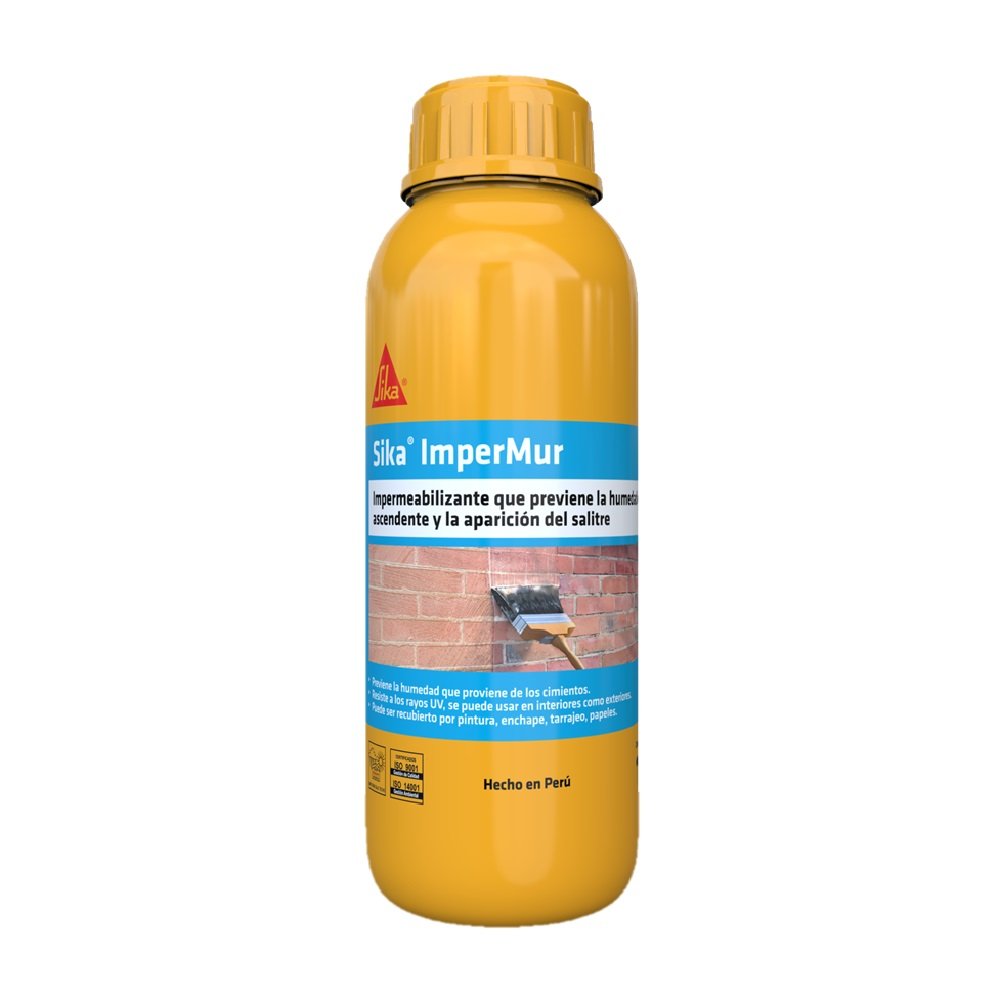 Resina contra la humedad y Salitre Sika® ImperMur x 4L