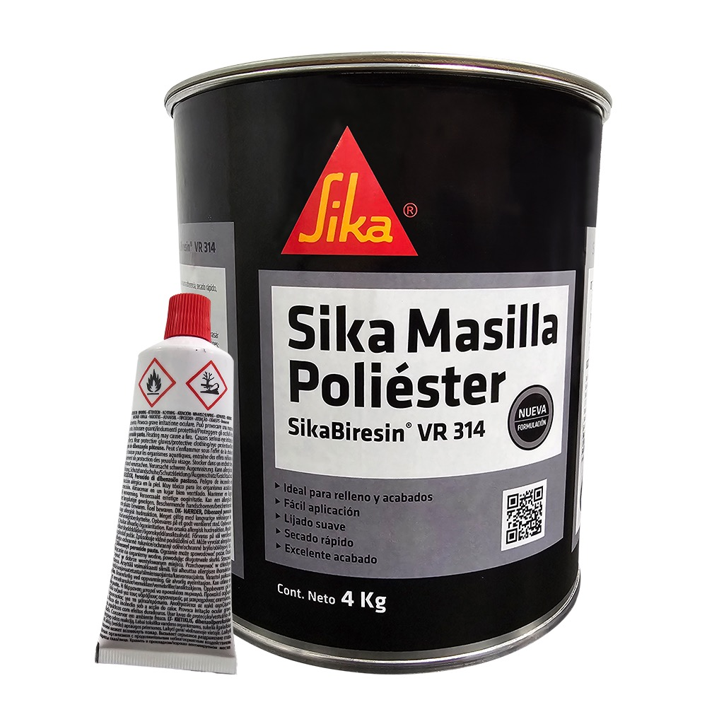 SikaBiresin® VR314 “Sika Masilla Poliéster” x 4L