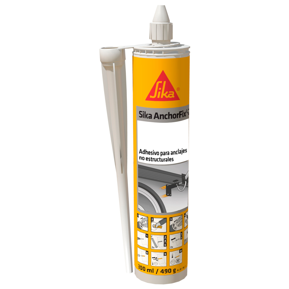 Adhesivo de Alto Desempeño para Anclajes Sika AnchorFix®-2 x 300 ml
