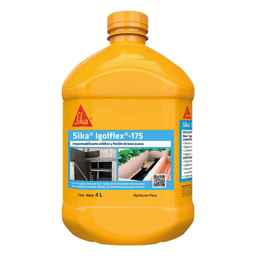 Membrana Asfáltica Sika® Igolflex®-175 x 4L