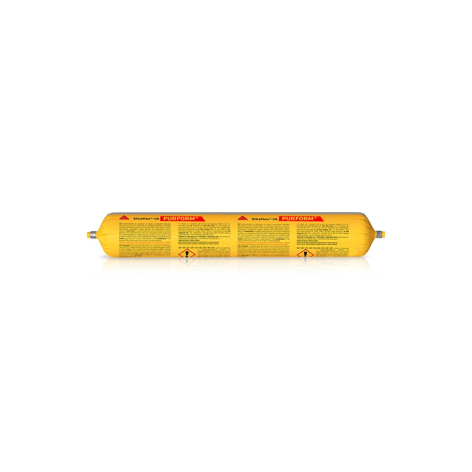 Sellador Adhesivo Elastomérico para juntas Sikaflex®-1A Purform® x 600 ml Gris