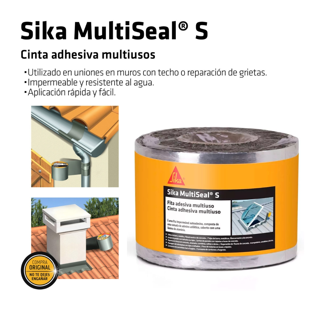 Cinta Autoadhesiva para sellado de Uniones Sika® MultiSeal S