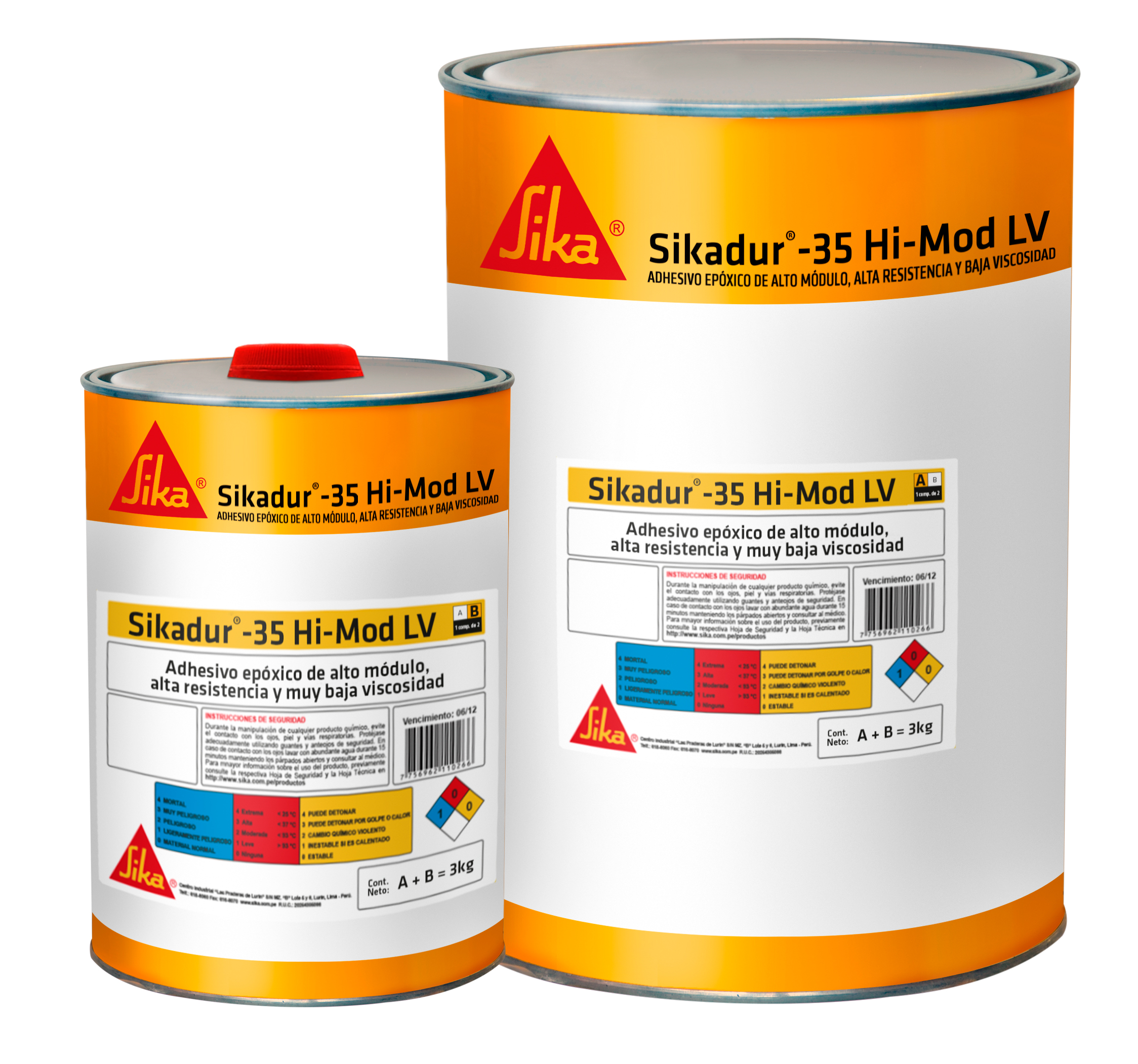 Resina Epóxica de Inyección para Fisuras Sikadur®-35 Hi-Mod LV